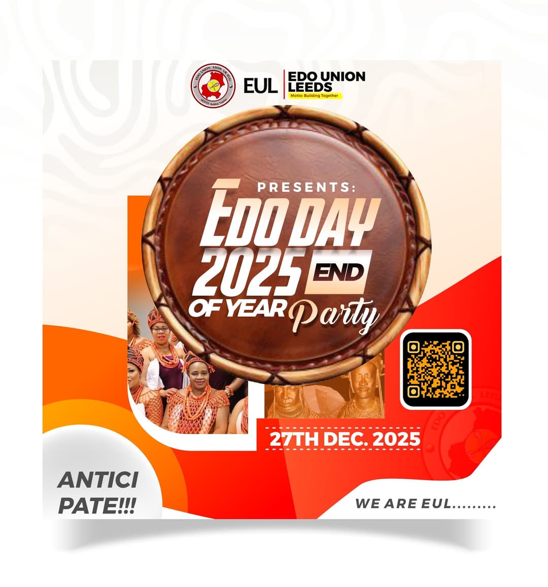 EDO UNION LEEDS EDO DAY 2025 Poster